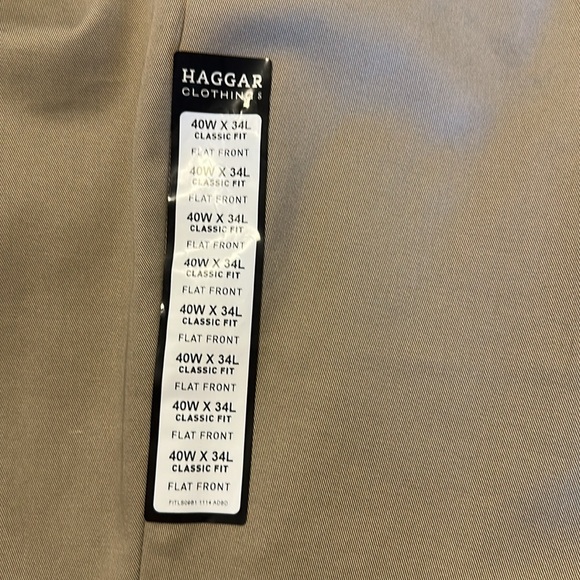 Haggar Khakis with stretch 40x34 NWTs - Picture 4 of 7